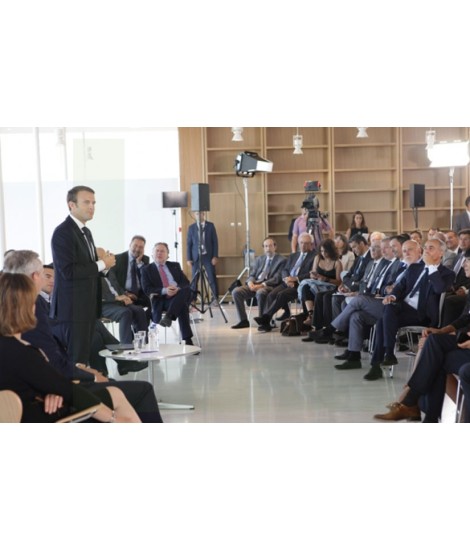 Μακρον στην Αθήνα: Στο ίδρυμα Σταύρος Νιάρχος ο Γάλλος πρόεδρος